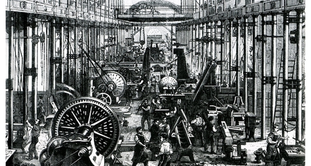 Inicio de la Revolución industrial