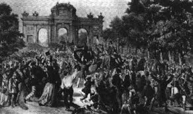 La caída de María Cristina