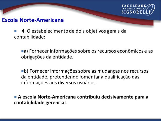 ESCOLA NORTE AMERICANA