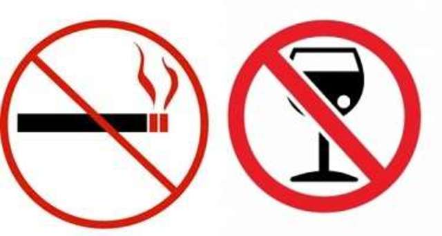 Keep away from bad habits and make good ones