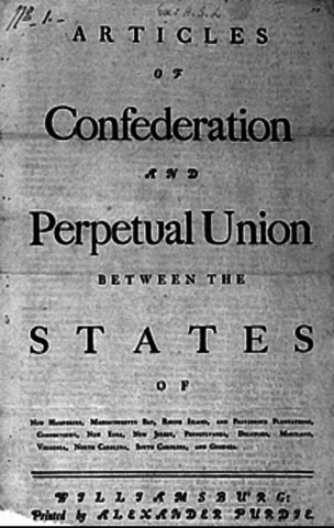 Articles of Confederation
