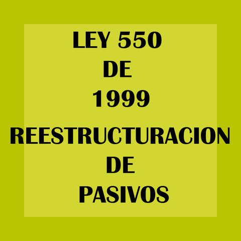Ley 550