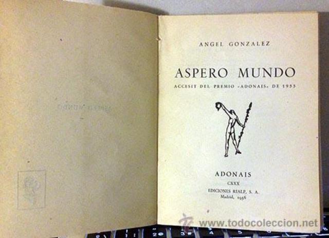 Publicación de "Áspero Mundo"