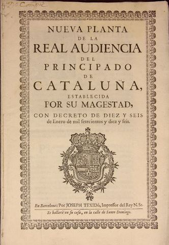 Decretos de nueva Planta