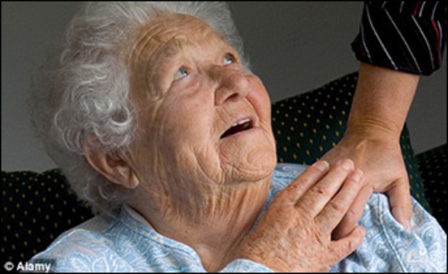 Dimitri bij demente moeder