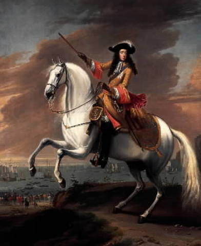 William III of Orange landed in England