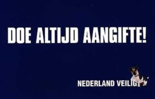 aangifte en eerste stap naar zichzelf terug kunnen zijn