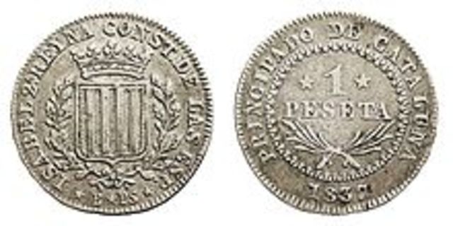 La peseta, unidad monetaria española