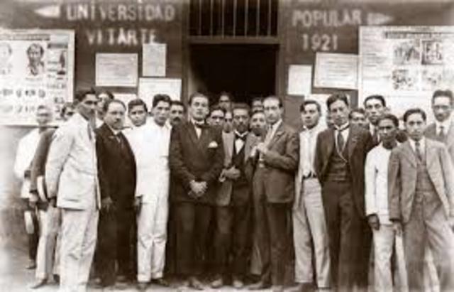 Primer congreso de Estudiantes en Mexico