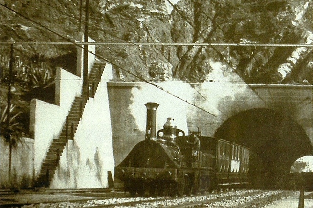 Primer ferrocarril: Barcelona-Mataró