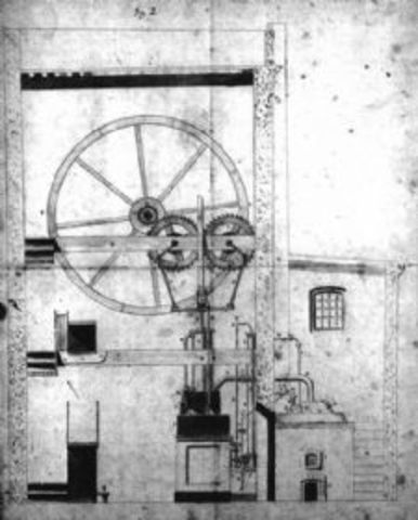 Primera máquina de vapor en España