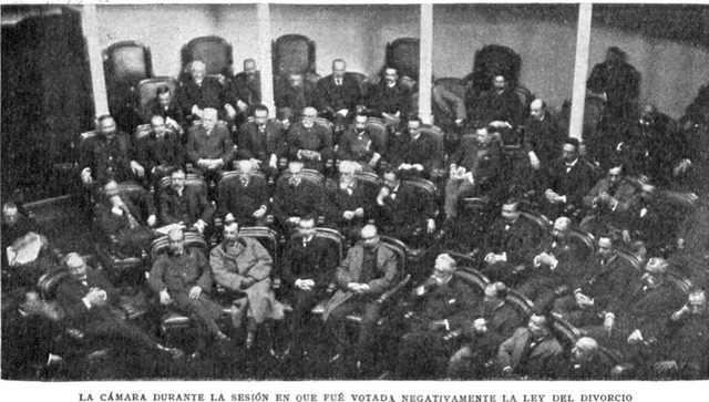 Cae el proyecto de ley de divorcio vincular