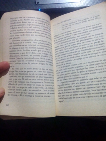 Ya llevaba avance de lectura