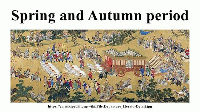 Spring And Autumn Period