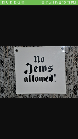 No jews