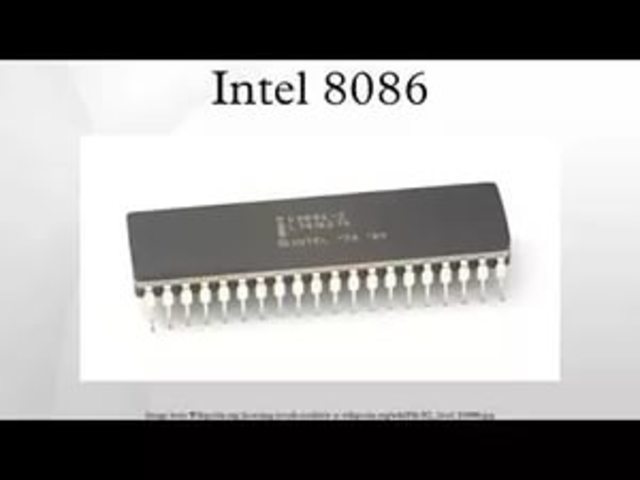 Intel 8086 (также известный как iAPX86) — первый 16-битный микропроцессор компании Intel, разрабатывавшийся с весны 1976 года и выпущенный 8 июня 1978 года