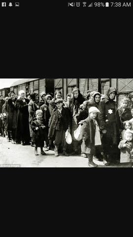 The Eldrely and Children are transported to the death camps