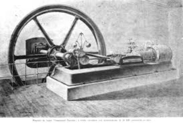 Primera máquina vapor en España
