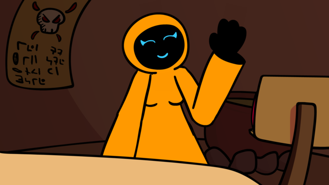 Created front-facing character rig