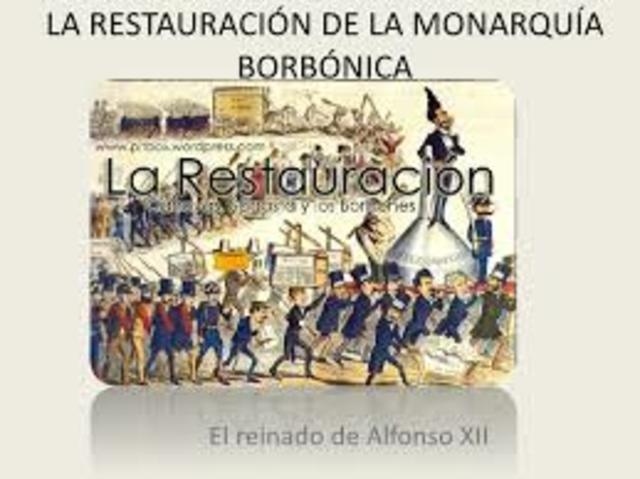Restauración de los Borbones