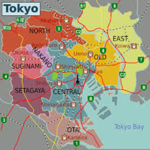 Tokyo, The New Capital Of Japan