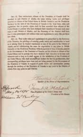 Extension of homestead laws to Alaska