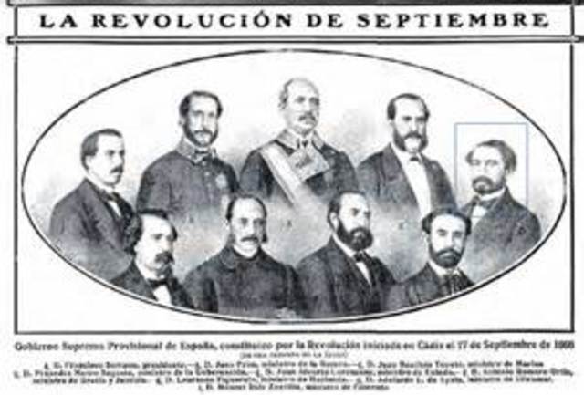 Serrano preside un gobierno provisional