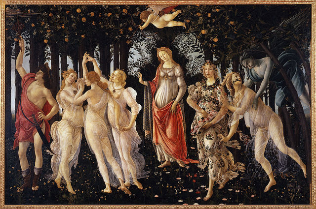 Primavera; Botticelli