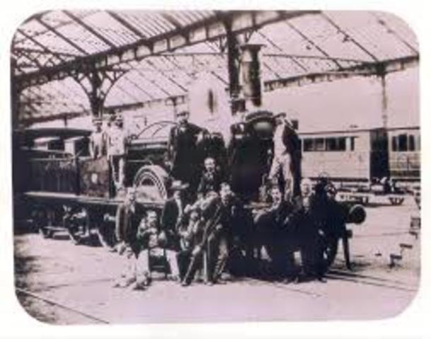 Primer ferrocarril Barcelona-Mataró