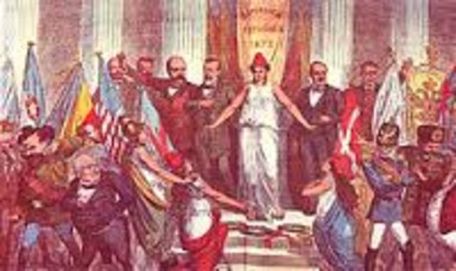 República del 74 presidida por Serrano