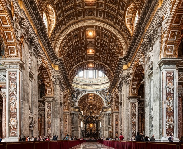 St Peter's Basilica; Rome, Italy