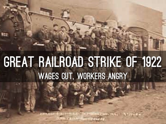 The Railroad Shop Workers Strike
