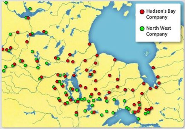 Hudson's Bay and North West Company Combining