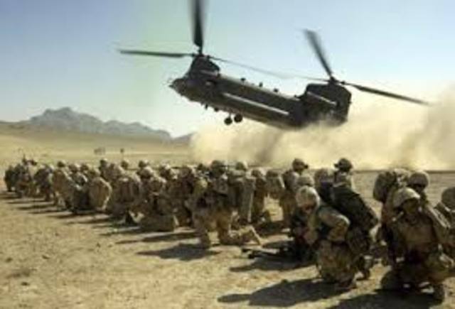 First day on front line