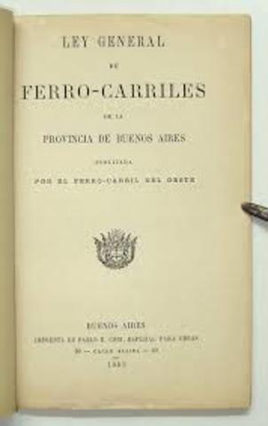 Ley General de Ferrocarriles