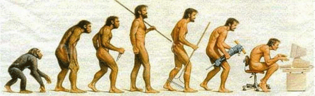 la evolución del hombre