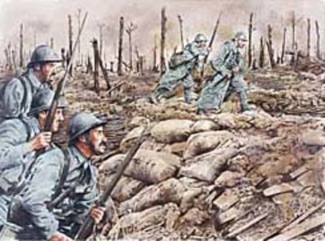 The Battle of Verdun begins.