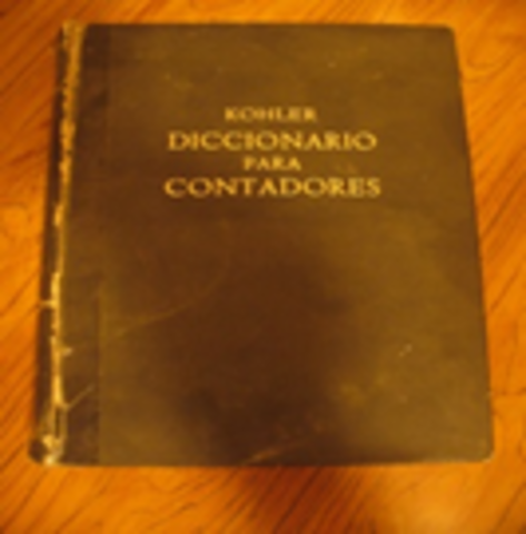 Por primera vez el término Hoja de Cálculo escrito en un diccionario, el diccionario de Kohler.