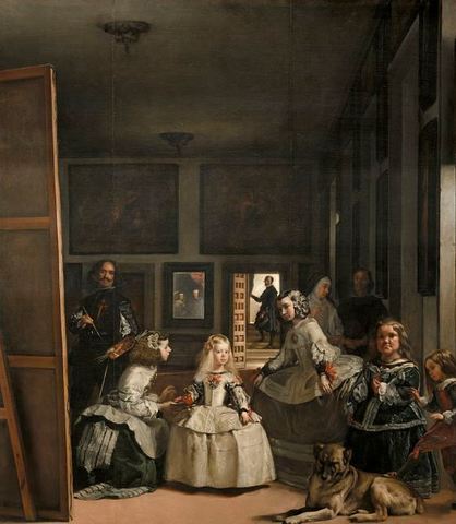 Velázquez, Diego. Las Meninas. Oil on canvas, Museu del Prado, Madrid, 1656.