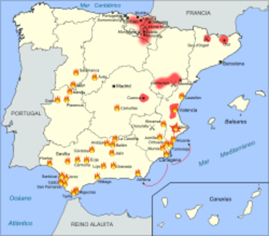 Comienzo de la Tercera Guerra Carlista