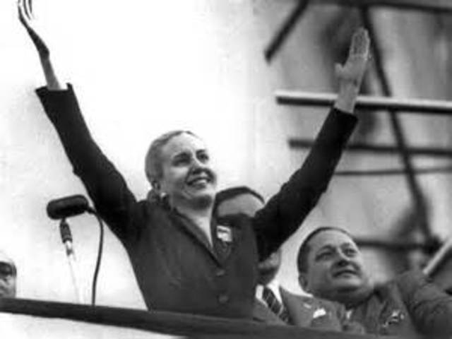 Served as the first lady of Argentina