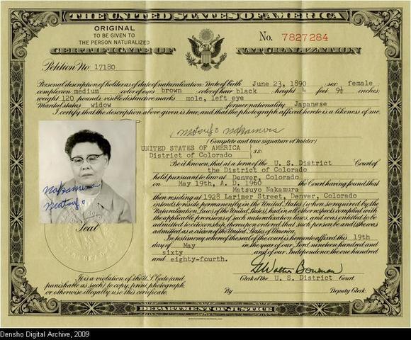 First Alien Naturalization Act Enacted by the Newly Created US Government