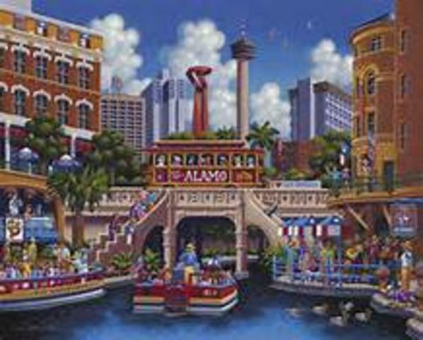 Texas troops push Mexican troops out of San Antonio