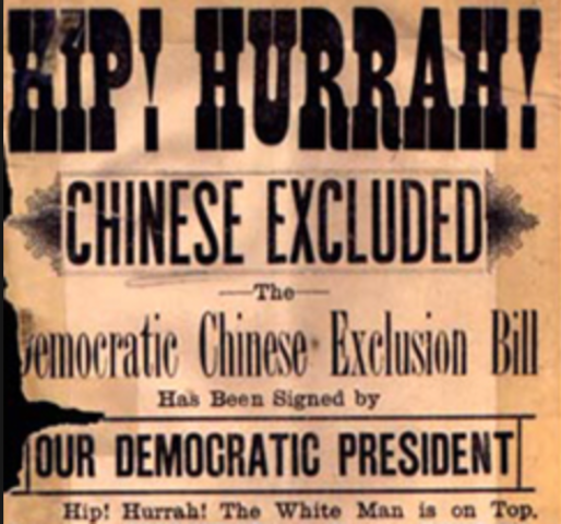 The Chinese Exclusion Act