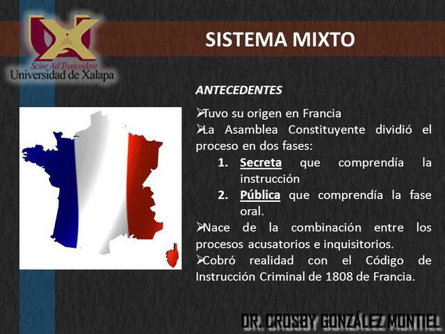 Sistema procesal mixto