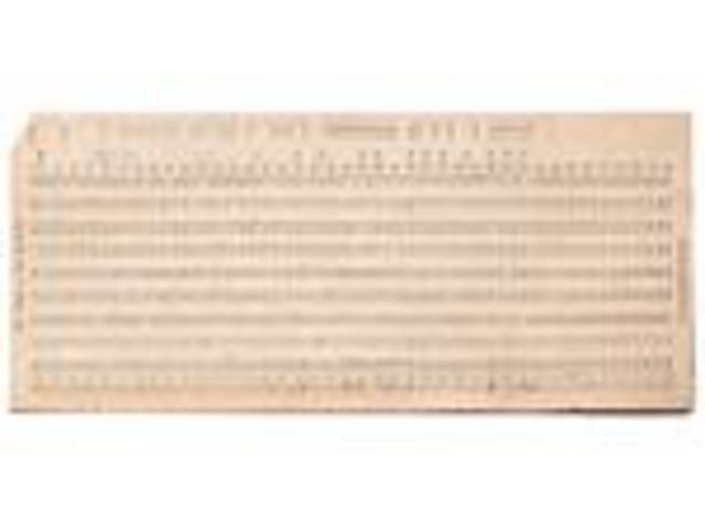 Перфокарта