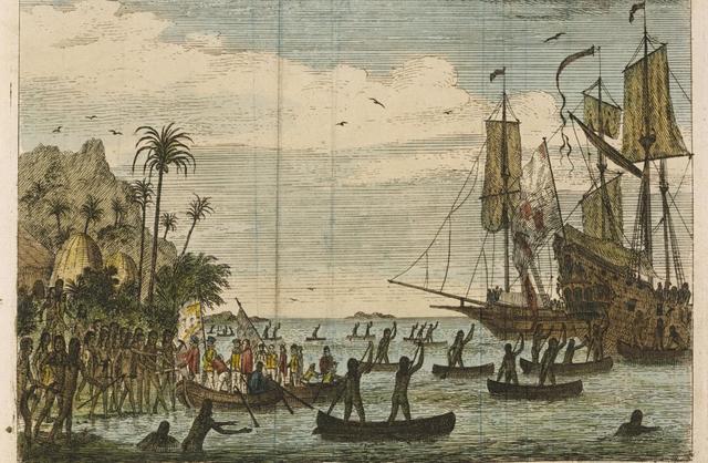 Columbus Reaches Americas