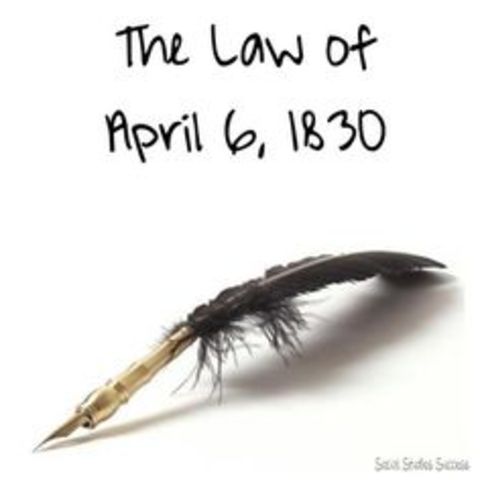 Law Of April 6 1830