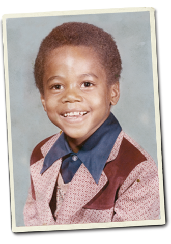 Barry Sander as a kid