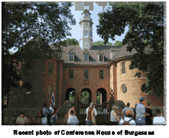 Jamestown Laws Established